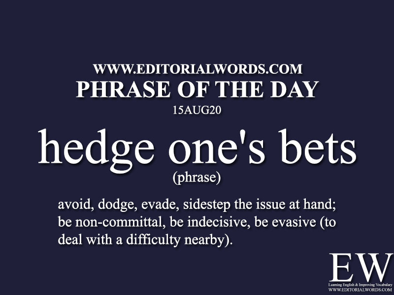 When should I implement hedging in day trading?