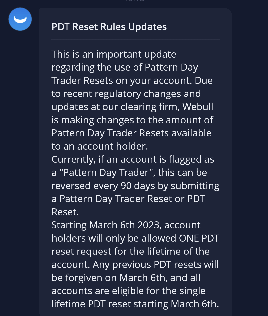 What Are the Exceptions to the PDT Rule?